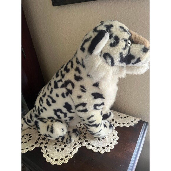 Rare Vintage 24” Snow Leopard Plush - Picture 3 of 8